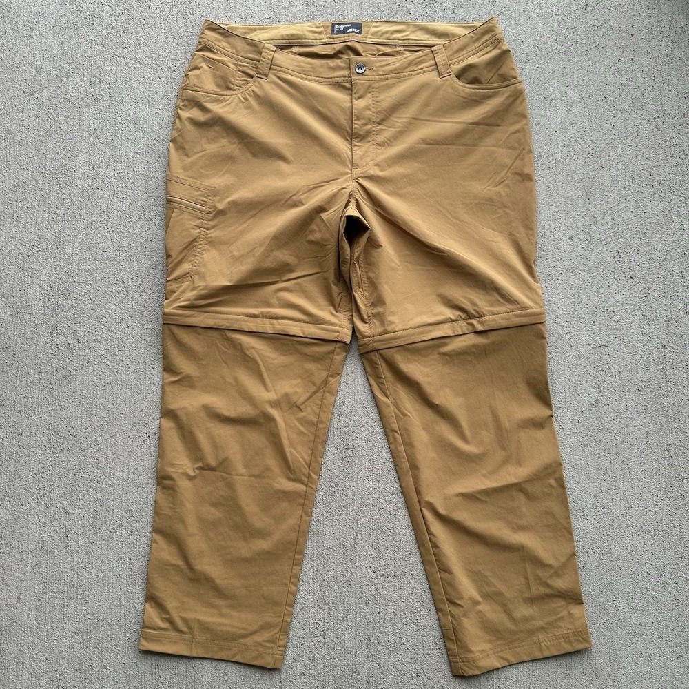 NEW Marmot Arch Rock Convertible Cargo Hiking Pants Khaki Men's Size 40